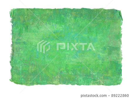 一種具有美麗抽象綠色紋理的手工日本紙框架 89222860