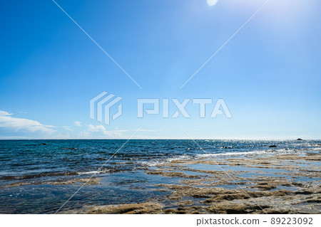 沖繩宮古島和栗馬島長崎海灘美麗的海岸 沖繩宮古島和栗馬島長崎海灘美麗的海岸 89223092