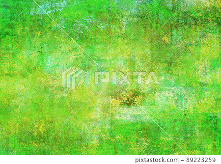 用各種顏料繪製的抽象綠色背景 用各種顏料繪製的抽象綠色背景 89223259