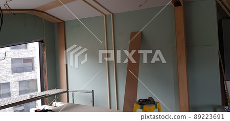 Construction site. Welding. Woodworking. Carpenter. Interior. Interior. Craftsman. 89223691