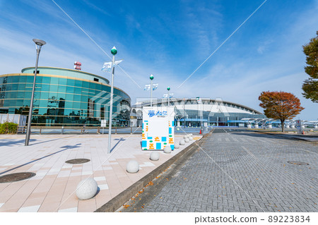 Sendai City, Miyagi Prefecture, Miyagi Industrial Exchange Center in fine weather (Yume Messe Miyagi) Sendai City, Miyagi Prefecture, Miyagi Industrial Exchange Center in fine weather (Yume Messe Miyagi) 89223834