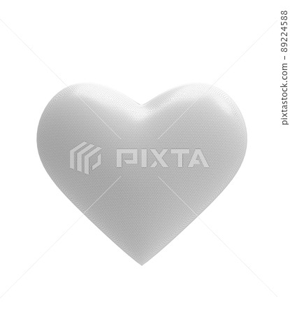 Heart icon isolated on white background. - Stock Illustration [89224588 ...