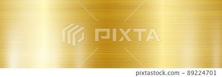 Panoramic texture of gold with glitter - Vector Panoramic texture of gold with glitter - Vector 89224701