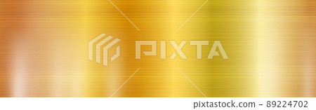 Panoramic texture of gold with glitter - Vector Panoramic texture of gold with glitter - Vector 89224702
