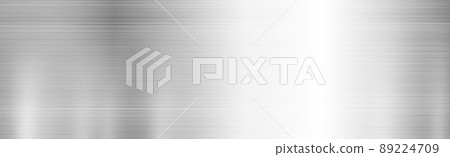 Panoramic background texture metal steel color, industrial industry - Vector 89224709