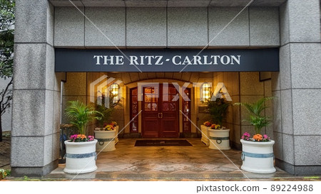 Ritz-Carlton entrance in Osaka Ritz-Carlton entrance in Osaka 89224988