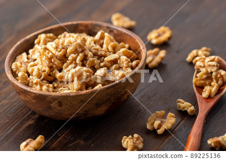 Walnuts harvested in California! 89225136