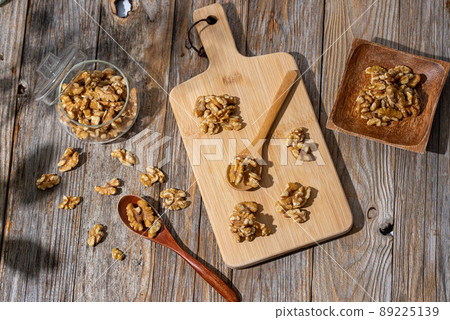 Walnuts harvested in California! 89225139