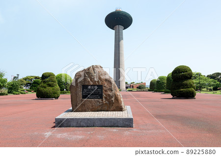 Minato Park with an observatory tower overlooking Kashima Port [Kamisu City] 89225880