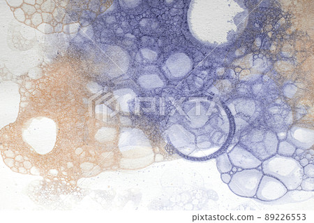 Bubble foam ink print, Abstract cosmic backround, space texture Bubble foam ink print, Abstract cosmic backround, space texture 89226553