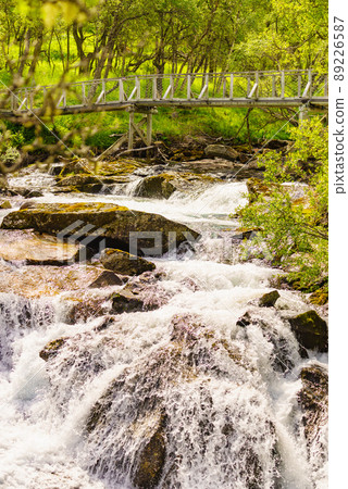 River along the Aurlandsfjellet Norway 89226587