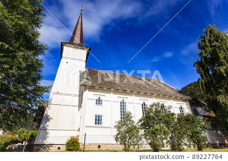 Solvorn wooden church in Norway Solvorn wooden church in Norway 89227764