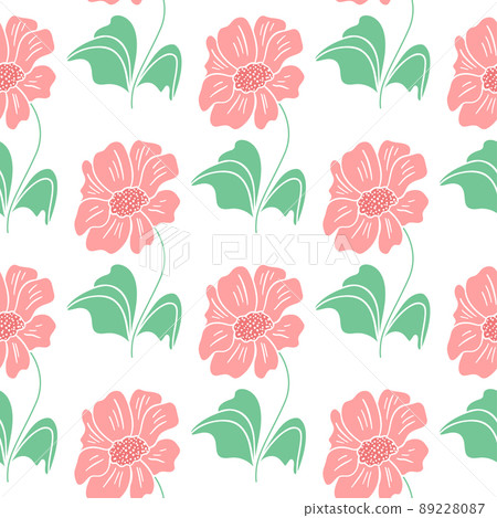 Delicate floral seamless pattern 89228087