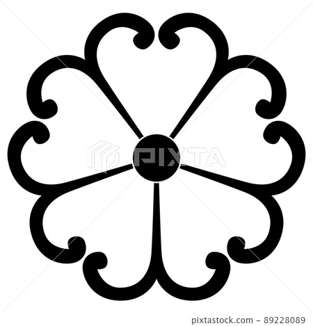 It is a family crest. It is called Kan Sakura. It is a family crest. It is called Kan Sakura. 89228089