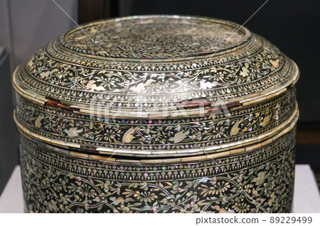 泰國傳統工藝品：拉登工藝品/拉登工藝品（曼谷國家博物館） 89229499