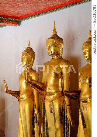 Wat Pho's Golden Buddha Statue April 2022 (Bangkok, Thailand) Wat Pho's Golden Buddha Statue April 2022 (Bangkok, Thailand) 89230793