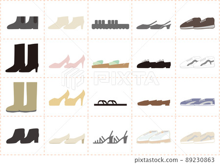 女鞋套裝 1 並排靴子涼鞋高跟鞋運動鞋皮鞋 女鞋套裝 1 並排靴子涼鞋高跟鞋運動鞋皮鞋 89230863