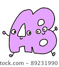 AB type illustration 89231990