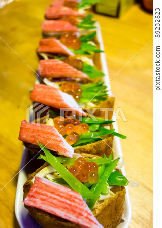 稻荷壽司作為裝飾品 稻荷壽司作為裝飾品 89232823