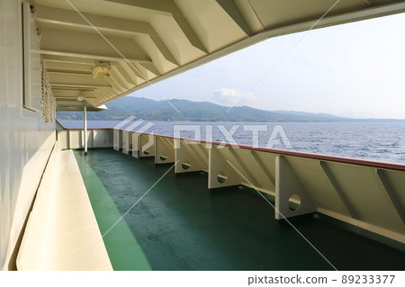Niigata Sado Sado Kisen Okesa Maru (rear observation deck) 89233377