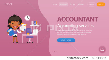 Accountant Website Template Accountant Website Template 89234394