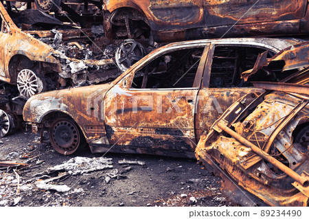 Irpin, Kyiv region, Ukraine - 28 April 2022 89234490