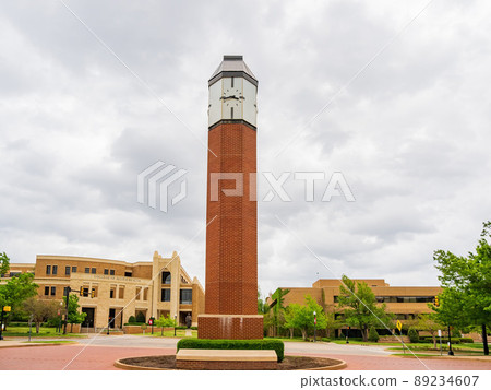 Overcast view of the HSC of University of Oklahoma 89234607