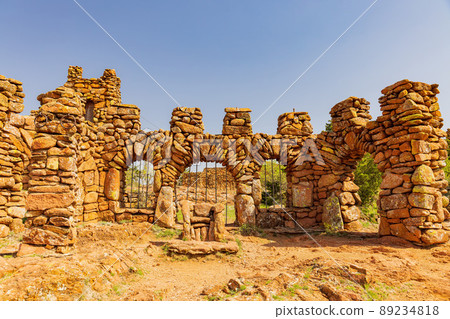 Sunny view of The Holy City of the Wichitas 89234818