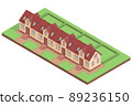 Isometric townhouse 89236150