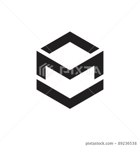 Cool and modern logo initials M Cool and modern logo initials M 89236538