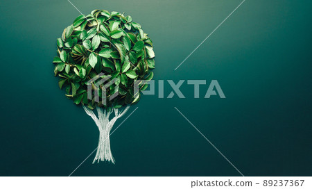 Earth day concept. Ecology symbol green tree in the form of a earth globe. World environment day Earth day concept. Ecology symbol green tree in the form of a earth globe. World environment day 89237367