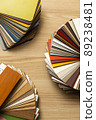 Colorful texture pattern and color palette - Swatches to choose from 89238481