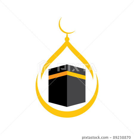 Kaaba logo illustration Kaaba logo illustration 89238870