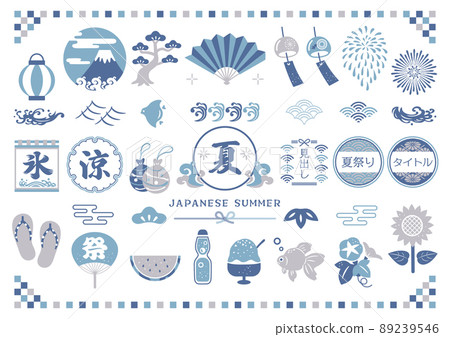 夏季日式材料套裝 89239546