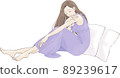 Woman wearing room wear 89239617