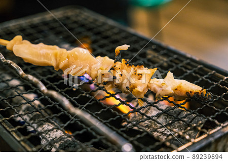 Grilled seashell skewers 01 Grilled seashell skewers 01 89239894
