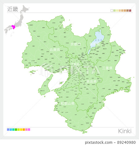 Kinki Map Kinki Map 89240980