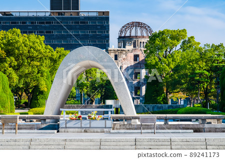 廣島和平紀念公園-紀念碑和原爆圓頂館- 89241173