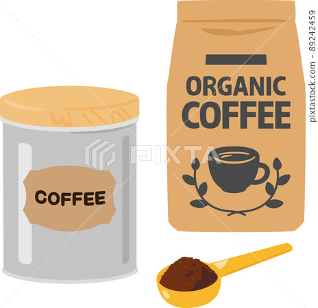 Commercial coffee powder and measuring spoon 89242459