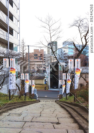 神社的石階 神社的石階 89244268