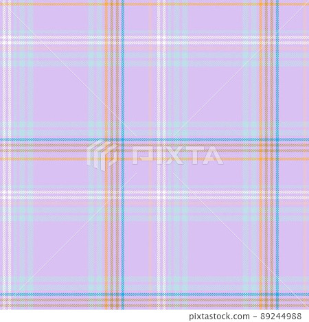 Colourful Plaid textured Seamless Pattern 89244988