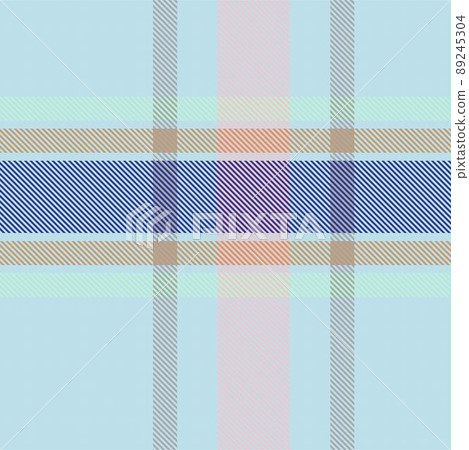 Colourful Plaid textured Seamless Pattern 89245304
