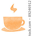 Tea cup & saucer steam stamp stamp Tea cup & saucer steam stamp stamp 89246912