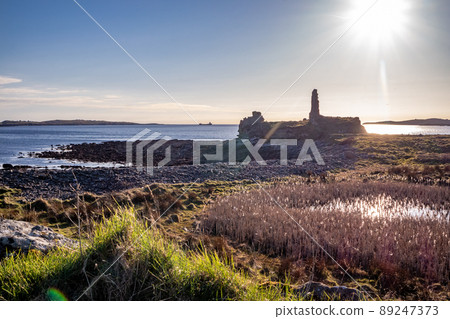 McSwynes castle is located at St Johns Point in County Donegal - Ireland. McSwynes castle is located at St Johns Point in County Donegal - Ireland. 89247373