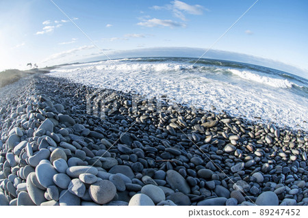 石頭的風景成石海灘（琴浦町） 89247452
