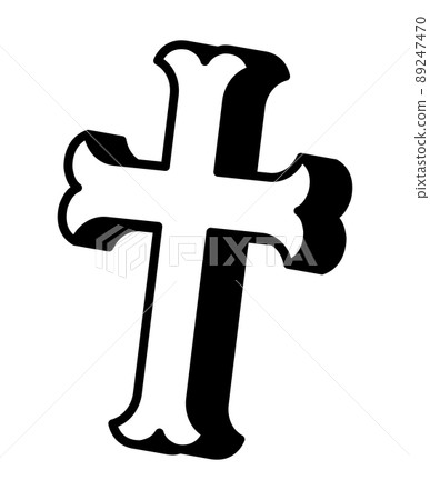 Three-dimensional cross 89247470
