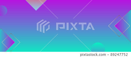 Trendy abstract frame with geometry in a minimalistic style. On a gradient background. Pastel gentle colors and geometric shapes. Vector illustration. Trendy abstract frame with geometry in a minimalistic style. On a gradient background. Pastel gentle colors and geometric shapes. Vector illustration. 89247752