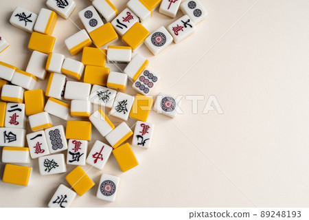 Mah-jong tiles 89248193