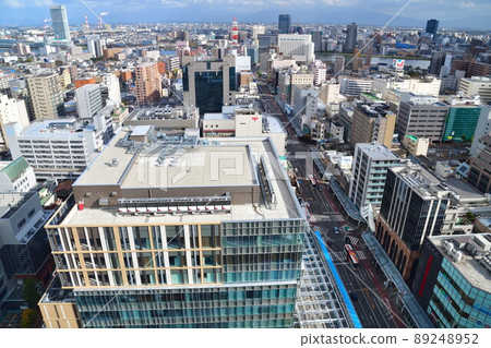 View of Niigata city from NEXT21 observation room (Niigata prefecture) View of Niigata city from NEXT21 observation room (Niigata prefecture) 89248952