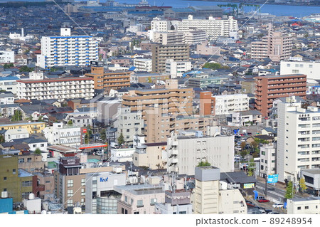 View of Niigata city from NEXT21 observation room (Niigata prefecture) 89248954